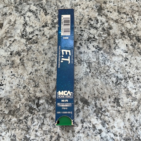E.T. The Extra Terrestrial 1982 A Steven Spielberg Film VHS 1988 Universal Seal - Picture 3 of 7